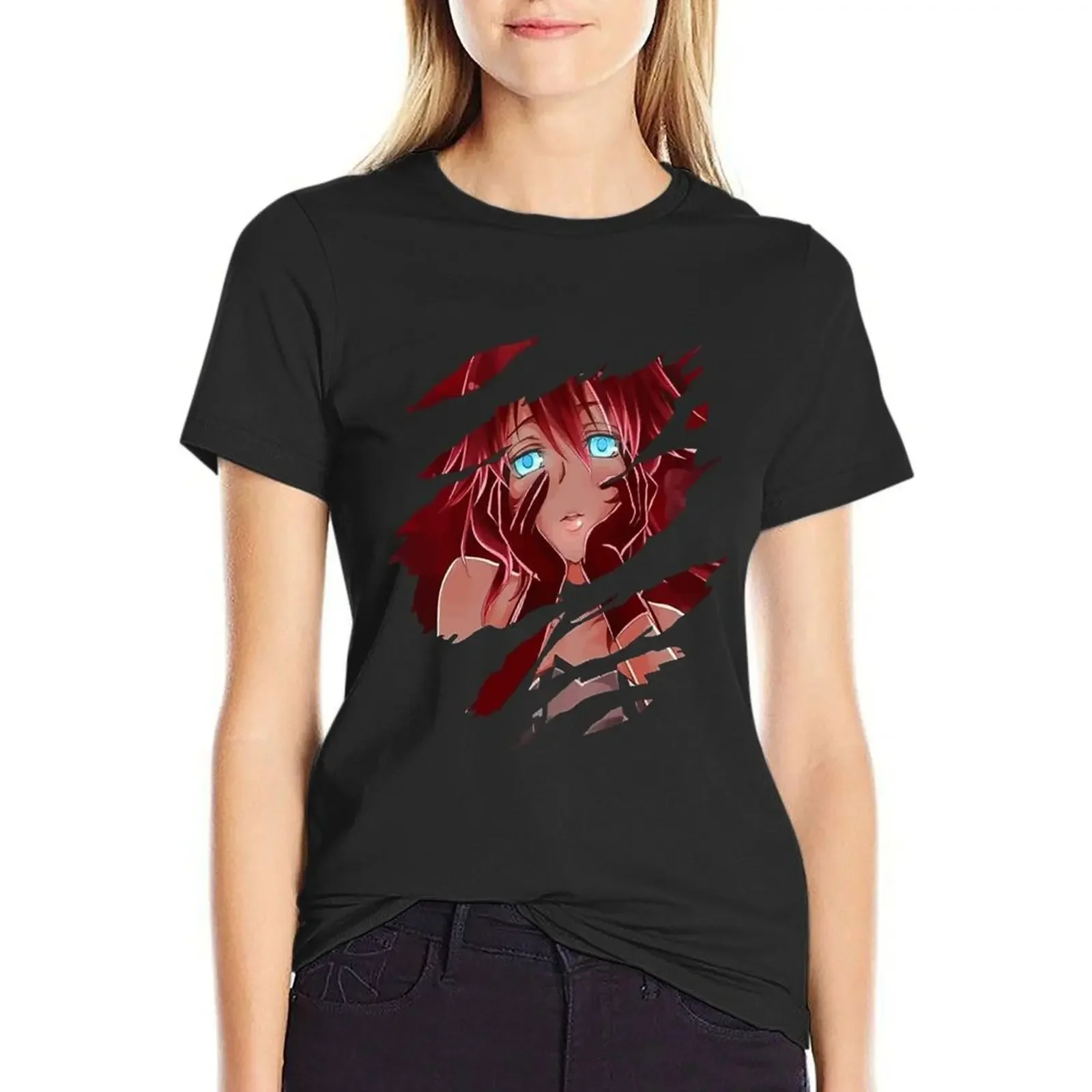 

Gasai Yuno 79 T-shirt korean fashion summer clothes aesthetic clothes tshirts woman