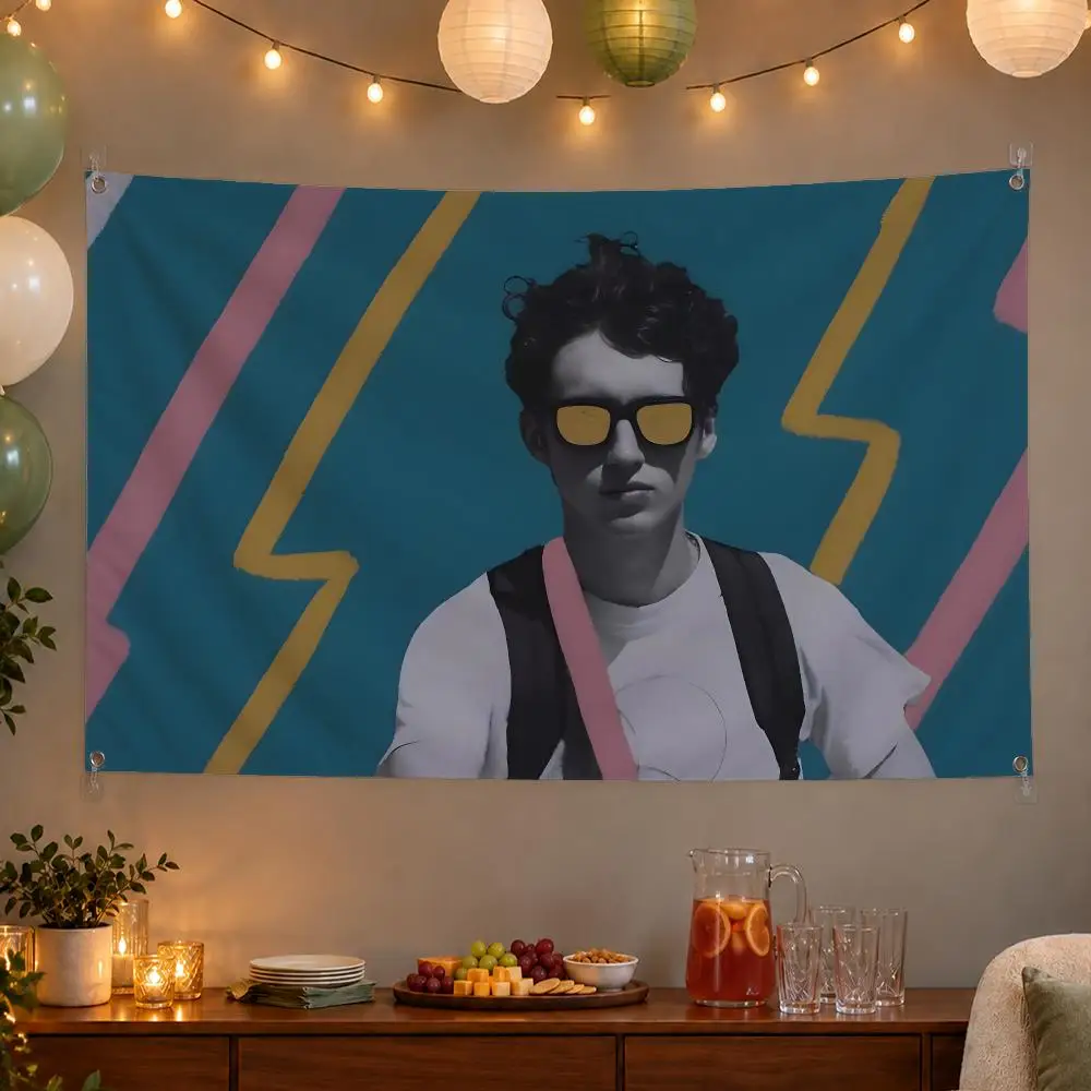 Trending Singer Troye Sivan Flags Wall Hanging Banner Indoor Outdoor Party Home Wall Decor Backdrop