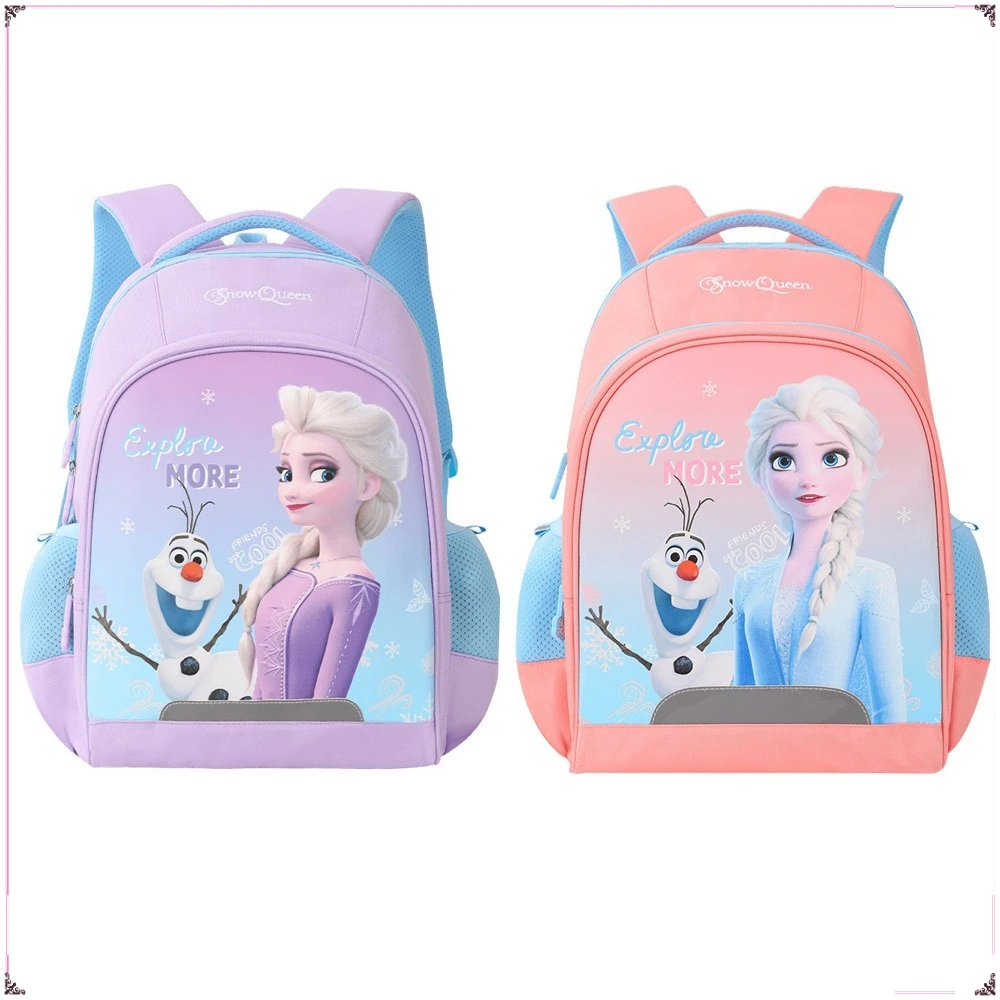 

Disney Cartoon Cute Large Capacity Backpack Reduce Burden and Protect Spine Schoolbag Travel Leisure Shoulders Bag Kids Gifts