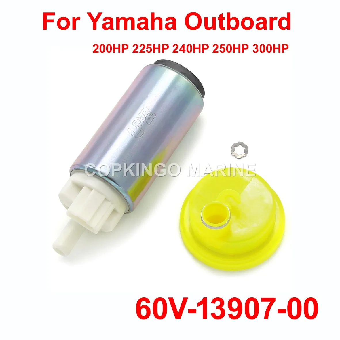 

Boat Motor Fuel Pump Assy 60V-13907-00 for YAMAHA L 200HP 225HP 240HP 250HP 300HP Outboard Part