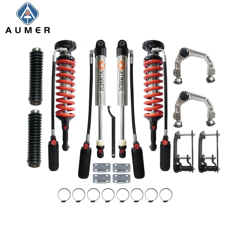Aumer Rebound Compression Adjustable Suspension Lift Kit 4x4 Shock Absorber For GM/Holde Colorado 05-11 12-19 20+ D-MAX