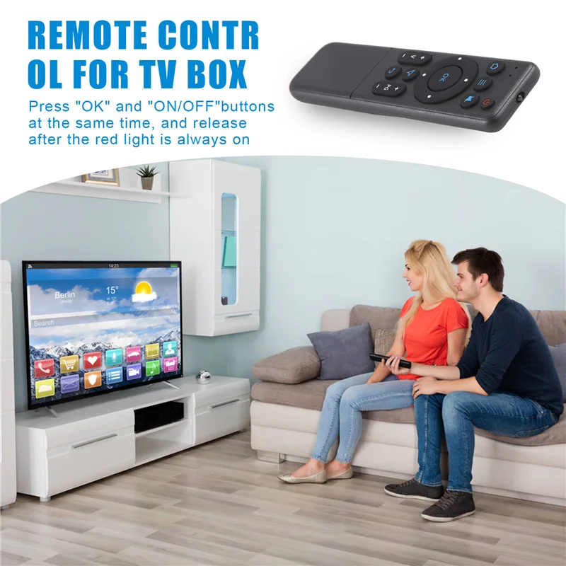 

B18B M5 Bluetooth 5,2 Air Mouse Беспроводной инфракрасный обучающий пульт дистанционного управления для Smart TV Box ТВ-проектор и ПК Умный дом