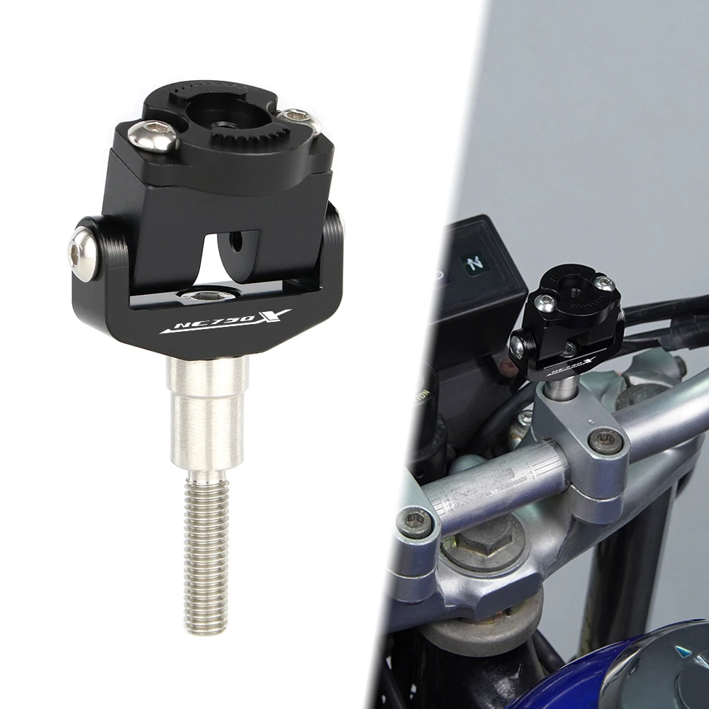 

Motorcycle Handlebar Clamp M8 Bolts GPS Mount Fit For HONDA NC700S 2012-2013 NC750S 2014-2022 NC700X 2011-2023 NC750X 2014-2024