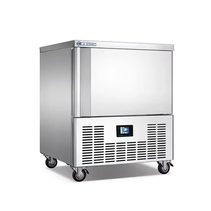 Commercial Blast Freezer -30 Degree Air Cooling Blast Chiller for Frozen Food for Meat Seafood Fish Dumplings Chicken