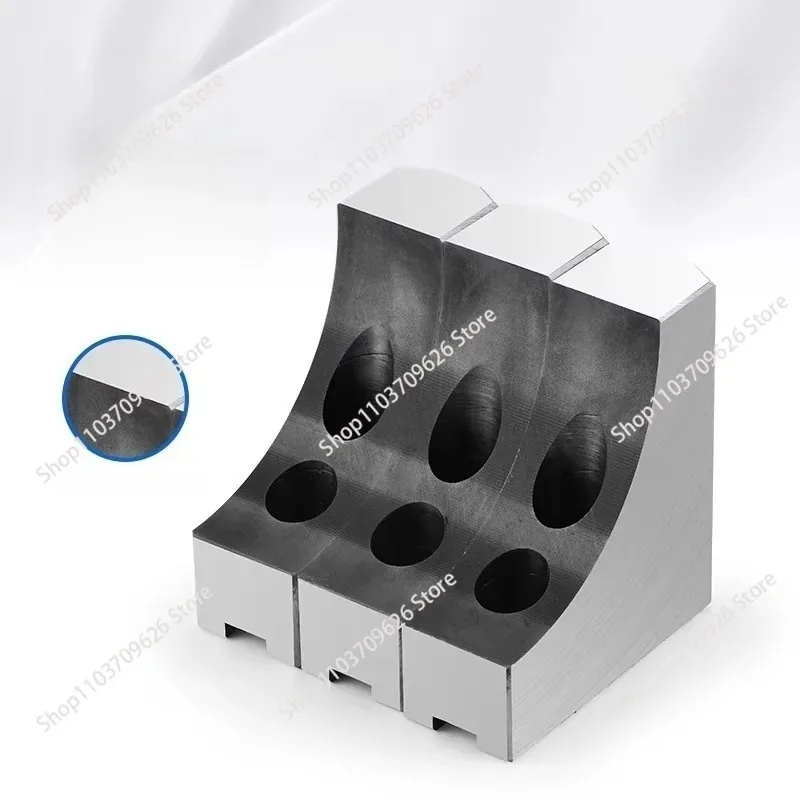 6 Inch L-Shaped Arc Soft Jaw For Hydraulic Three Jaw Lathe Chuck