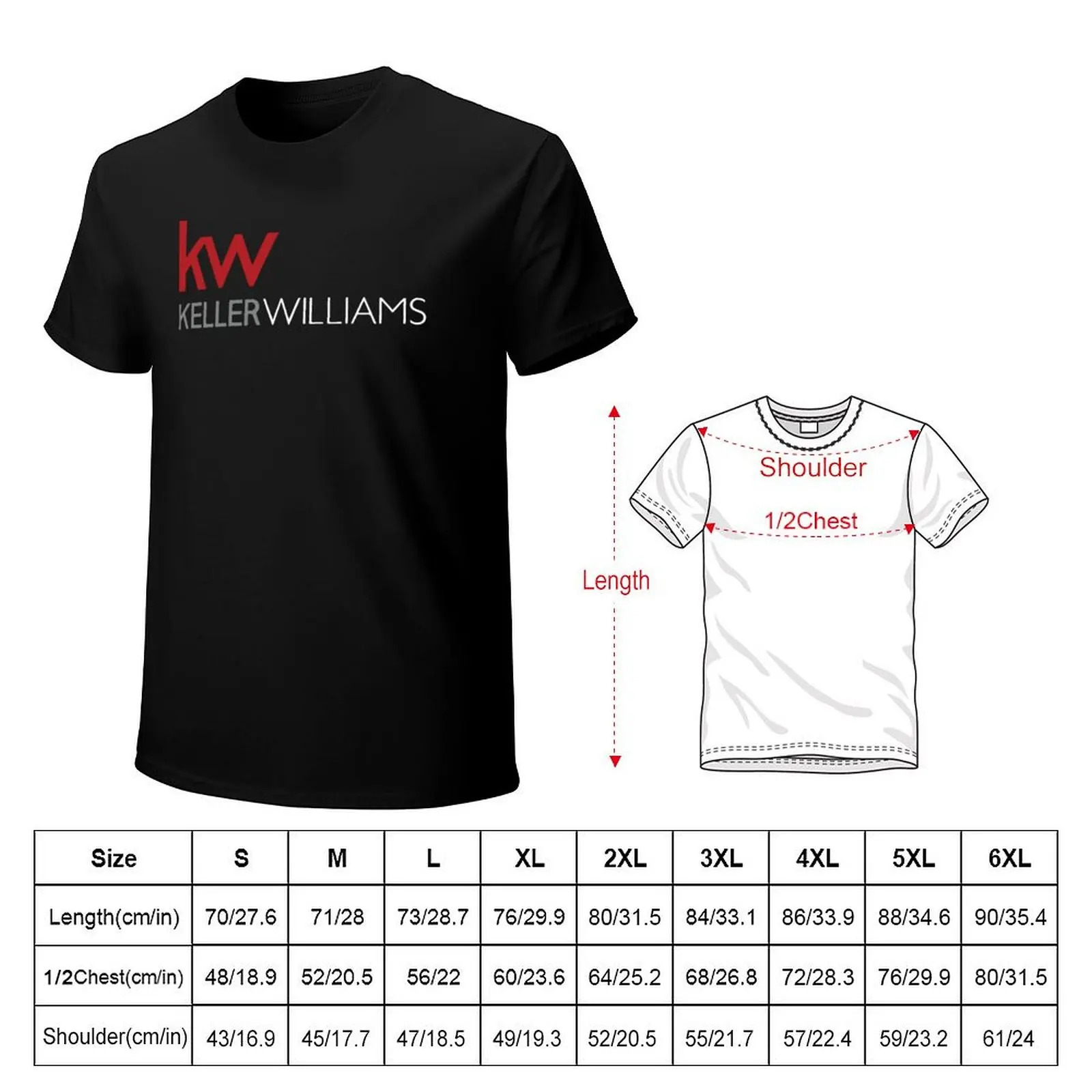 KELLER WILLIAMS Real Estate Gift T-Shirt Big and Tall Loose Fit T-Shirt