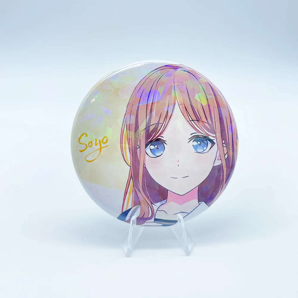 ¡Sueño de Anime BanG! ¡Es MyGO! Tomori Takamatsu Anon Chihaya Pins insignia Cosplay Bangdream dibujos animados Itabag Bedge broche botón papá