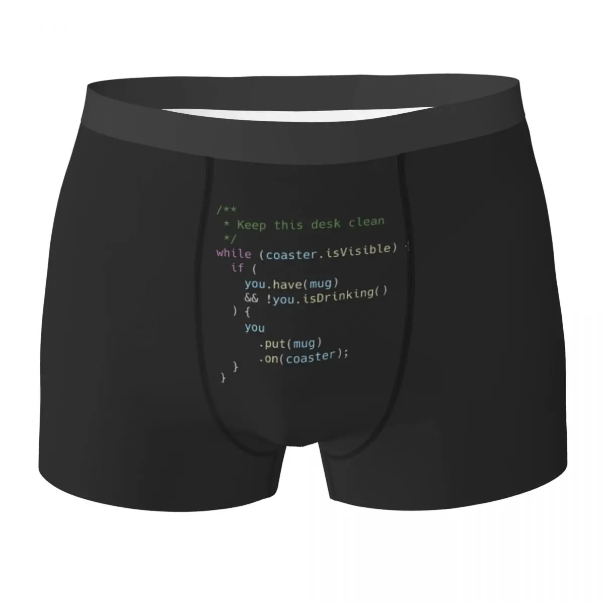 Boxer Underpants Shorts The Perfect Coaster For Programm Panties Men's Breathable Underwear for Homme Man Boyfriend Gift