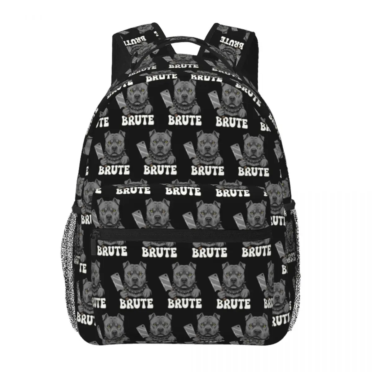 

Brute Dog Backpack Student Boys Girls BookBag Children School Bag Laptop Shoulder Bags for Men Women
