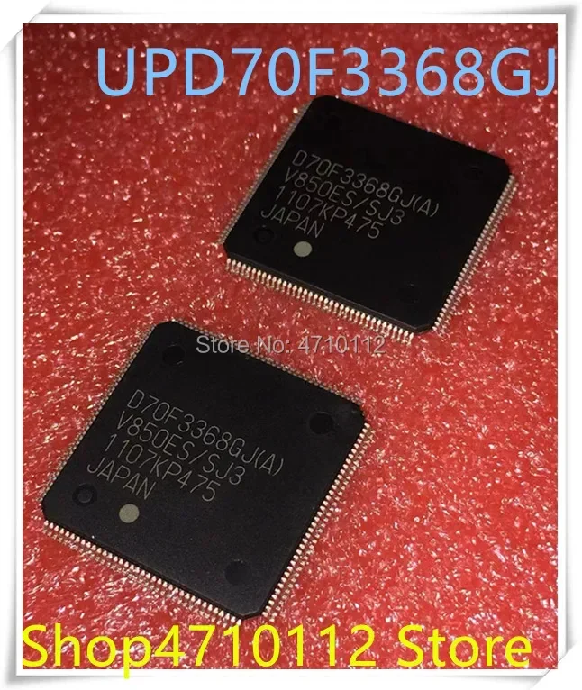 

НОВЫЙ 10 шт./лот UPD70F3368GJ(A)-GAE-AX UPD70F3368GJ(A) D70F3368GJ(A) 70F3368GJ(A) UPD70F3368 QFP-144 IC