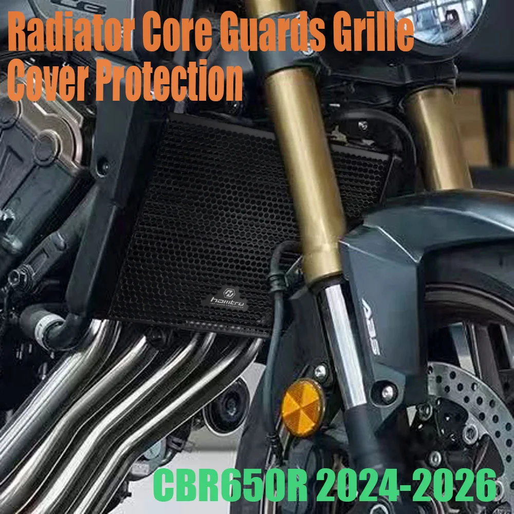 

Comprehensive protection Motorcycle Radiator Core Guards Grille Cover Protection Fit for Honda CBR650R 2024-2026