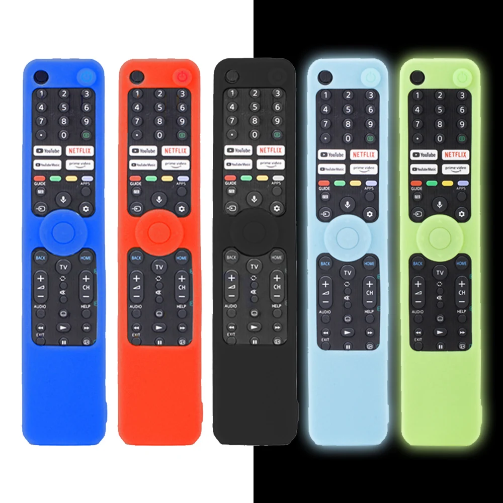 For Sony RMF-TX520E RMF-TX520P RMF-TX520B RMF-TX520T Smart TV Remote Control Case Silicone Dustproof Protective Cover Sleeve