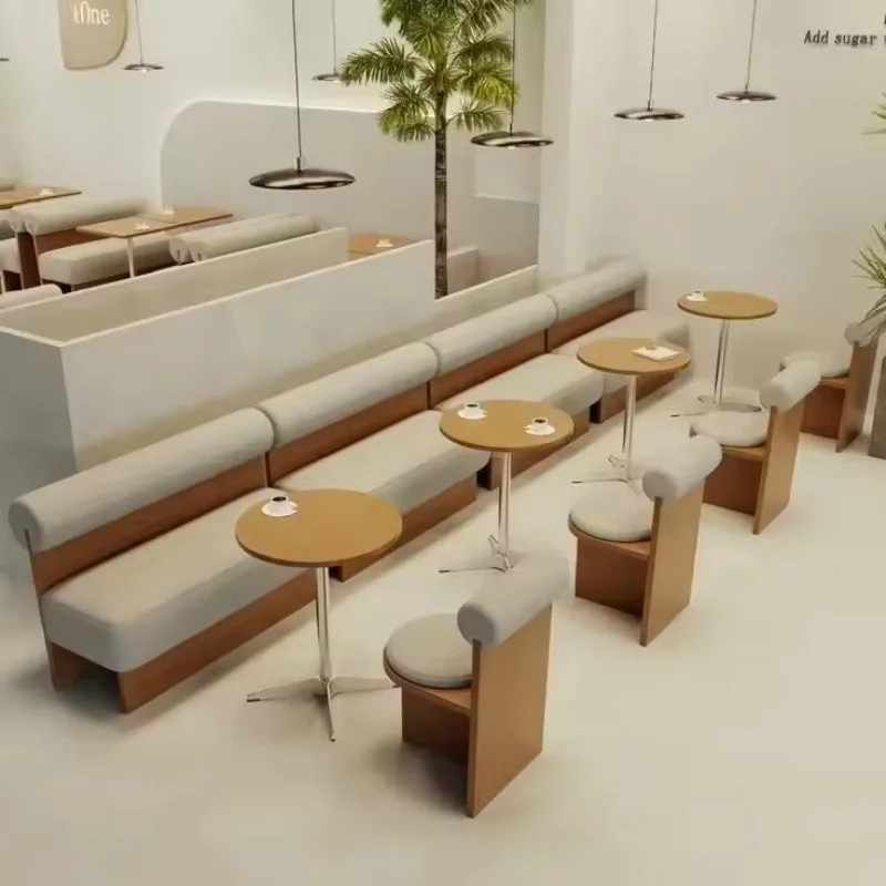 Restaurant Project Furniture Cafe Bar Hamburger Shop KTV Club Velvet Restaurant Sectional Sofa Booth Seating