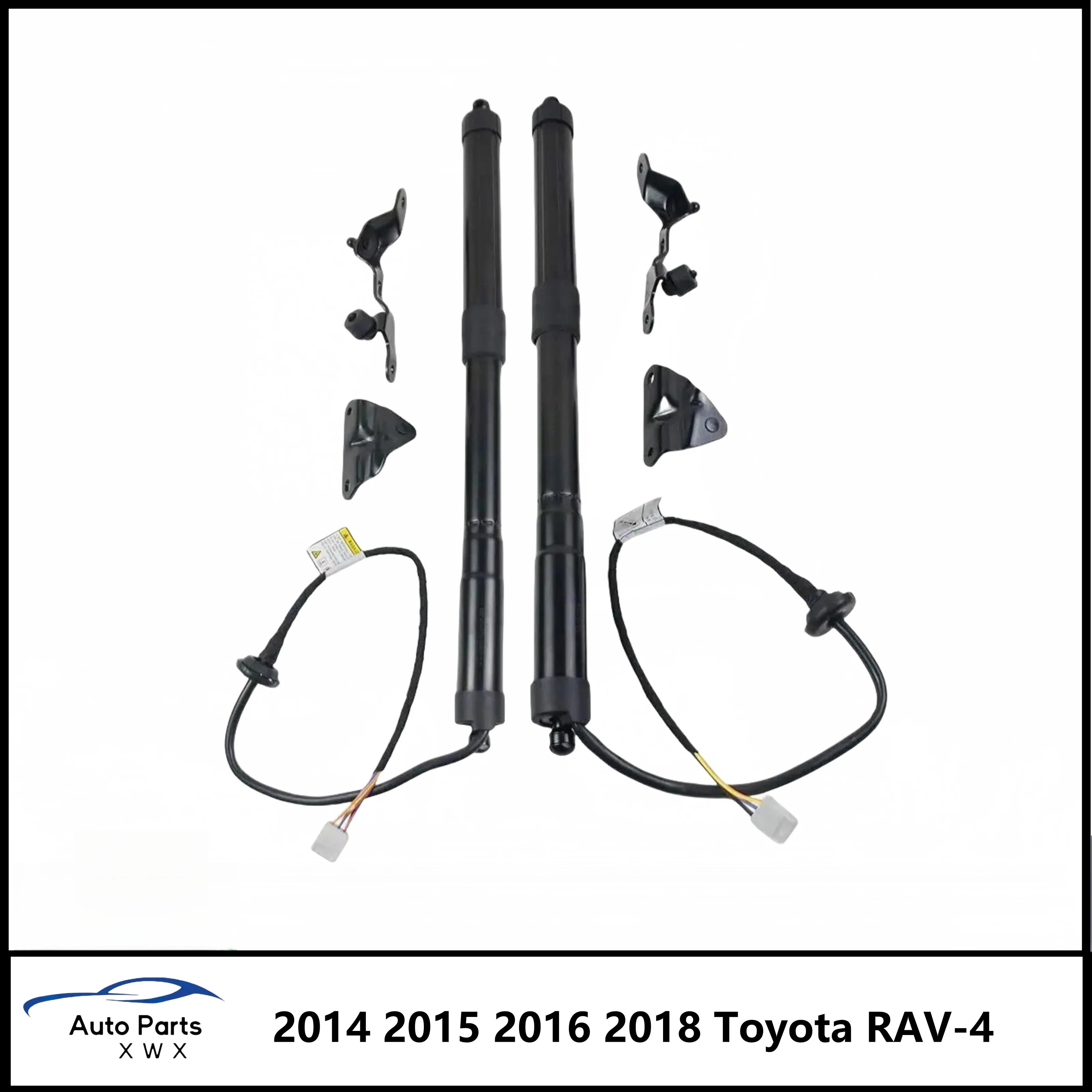 New Power Hatch Lift Support For 2014 2015 2016 2018 Toyota RAV-4 Pair Electric Tailgate Gas Struts 68910-09010/ 68920-09010