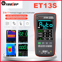 TOOLTOP ET13S Thermal Image Camera 192*192 with Macro Lens 2.8 Inch Multimeter 9999 Counts Pipeline Automotive Mainboard Inspect