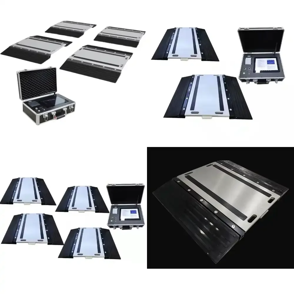 Beiheng Portable Vehicle Axle Weighing Truck Scale Static WeighBridge with 2 Pads OEM & ODM Supported Touch Screen Display