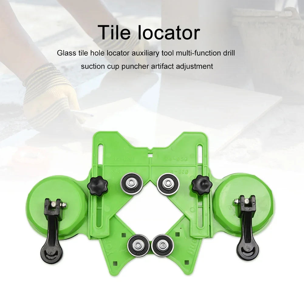 4-83mm Drilling locator hole punching glass marble hole punching holder tile chamferer Suction Holder Hole Saw Guide Fixture