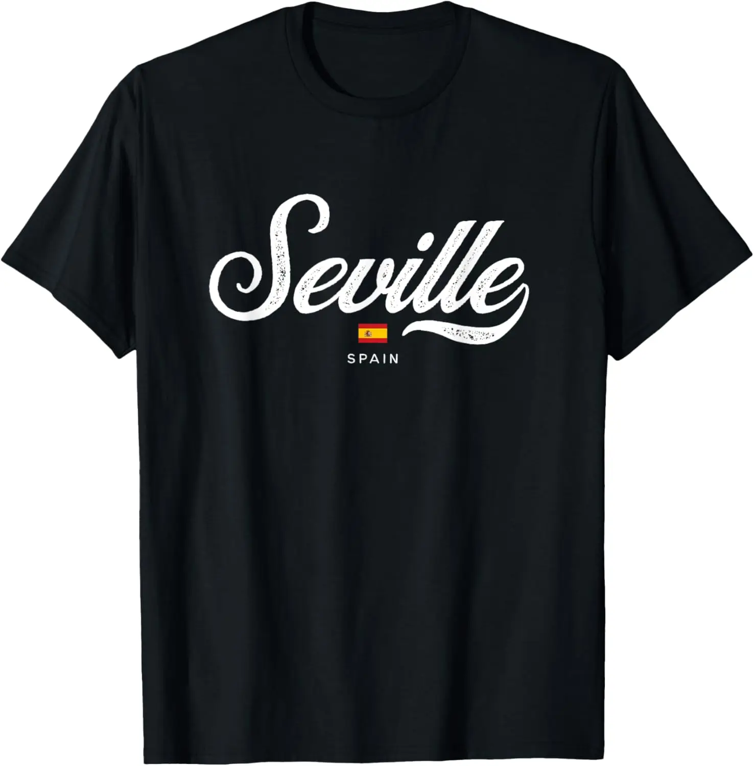 Camiseta vintage retro de Sevilla España