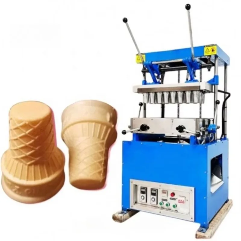 Energy Saving Commercial Snack Machine Egg Roll Wafer Cup Stick Ice Cream Sugar Cone Egg Roll Maker Machine Customized