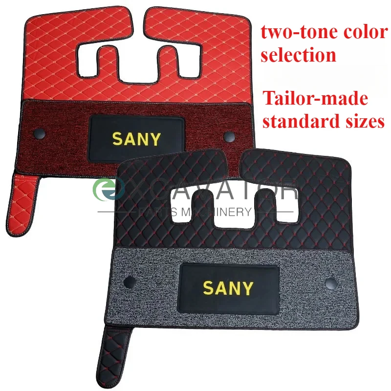 For Sany All Series Carpet SY55/60/75/135/215/200/365-8-9-10/H Excavator Cab Floor Mat
