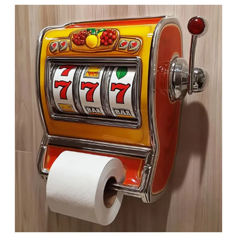 Slot Machine Toilet Roll Holder Vending Machine Toilet Paper Holder-A27R