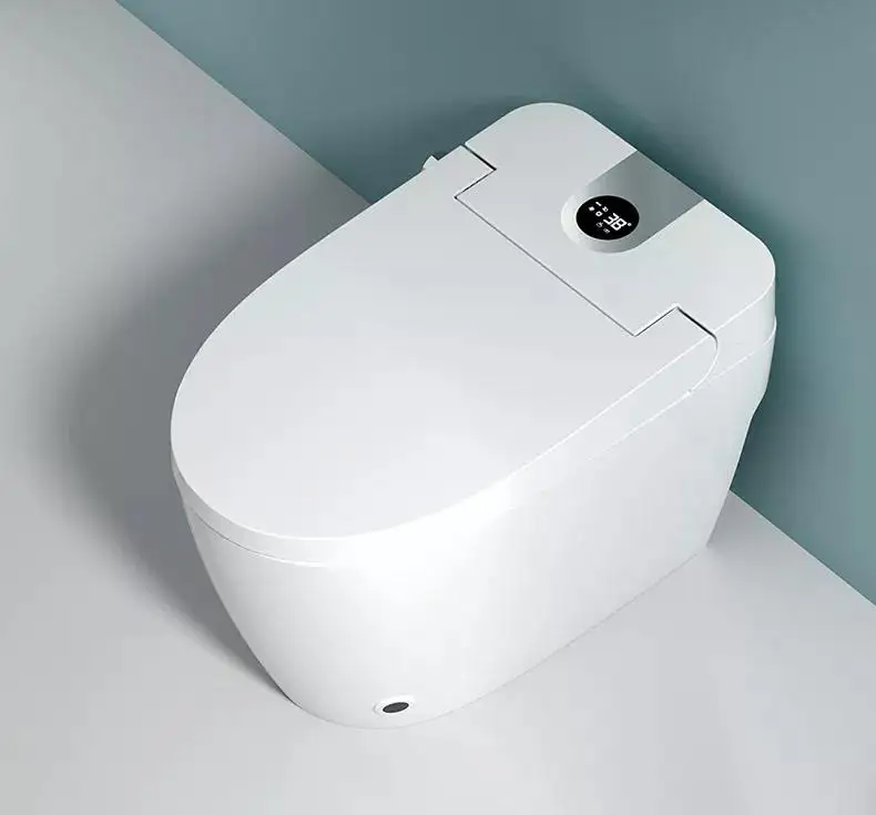 110V/220V Porcelain Automatic Bathroom Sensor Auto Flush Bidet WC Intelligent Toilet Bowl Smart Toilet