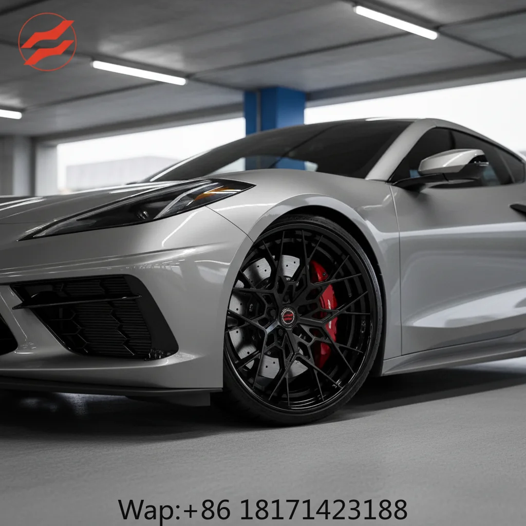 【Hot】Car Rims Wheels 5x114.3 17 18 19 20 21 22 Inch 5x112 5x120 1piece/2piece Forged Wheels for Corvette view 5