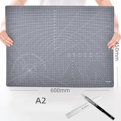 A2 A3 manuel yazma muayene öğrenciler çalışma çizim tableti çift taraflı ölçekli PVC manuel defter kağıt kesme oyma kesme pedi