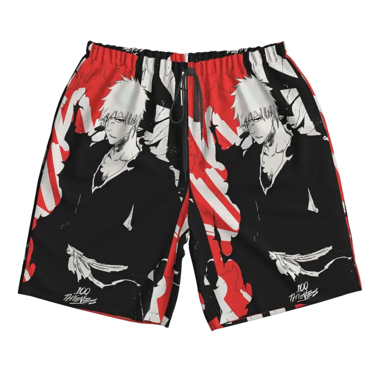 Ichigo Kurosaki Anime Bleach Trunks Beach Board Shorts Casual Quick Dry Swim Summer Men Pants