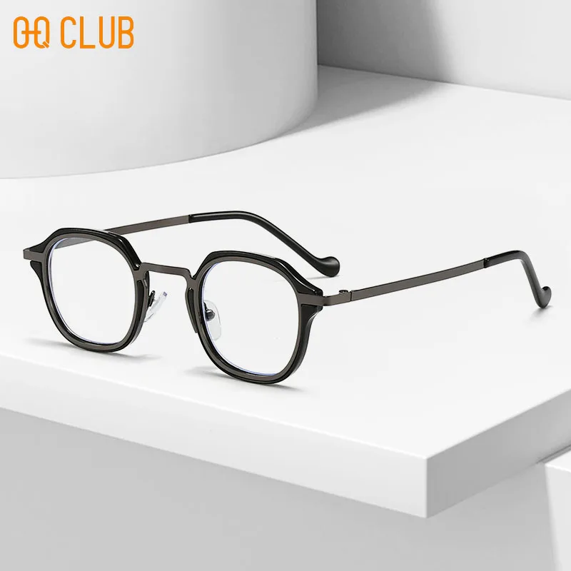 

Очки для чтения O-Q CLUB: мужские и женские оптические очки, оправы для очков, компьютерные линзы -4.