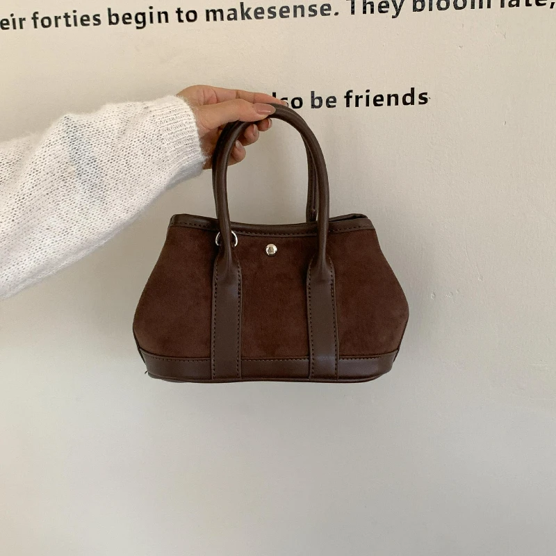 

Fashion Relaxed and Simple Tote Bag Comfortable for Daily Use Crossbody Shoulder Handle Bag for Women Retro Brand Bag