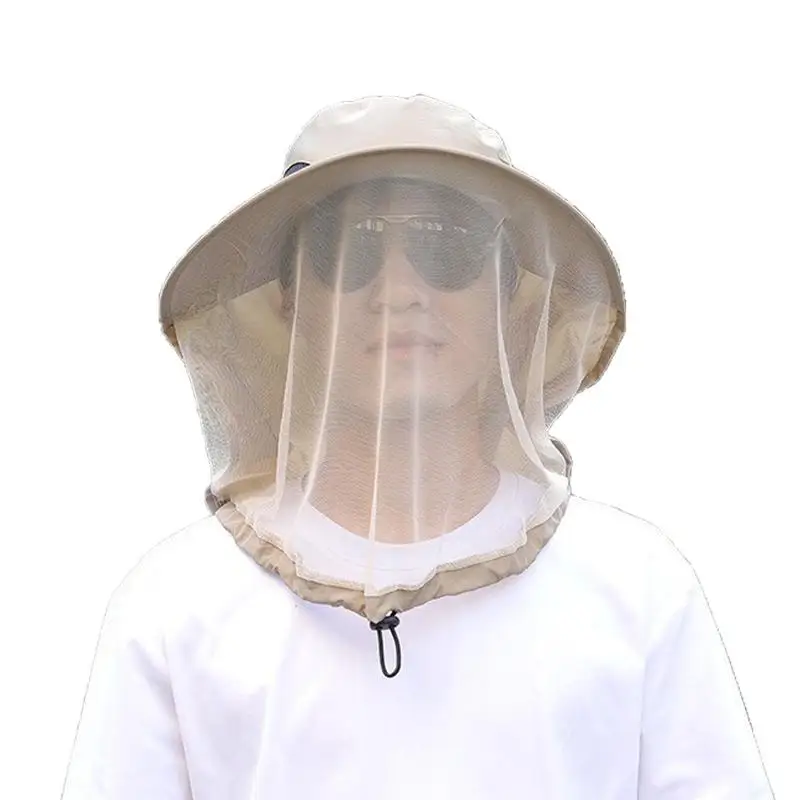 Faltbarer Mückenhut mit verstecktem Netzgewebe, abweisender Bienenschutz, lässige Outdoor-Sonnenschutz-Anglermütze, Panama-Hut〔CC55〕 – Detail 8