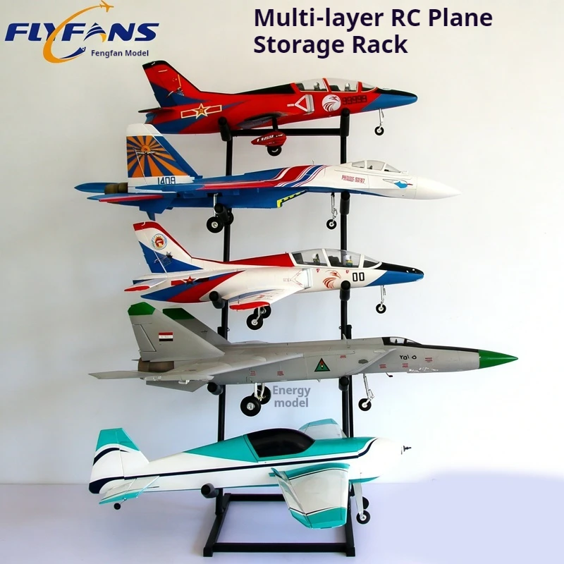 

Fengfeng model aircraft model bracket multi-layer shelf aircraft model storage rack indoor fixed wing culvert machine vortex jet
