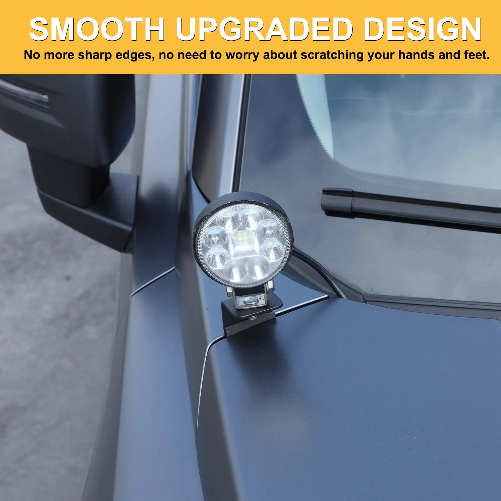 

Для 2024 + Haval H9 крышка кронштейн прожектора автомобильный чехол крепежный кронштейн светильника аксессуары в сборе углеродистая сталь 2 шт.