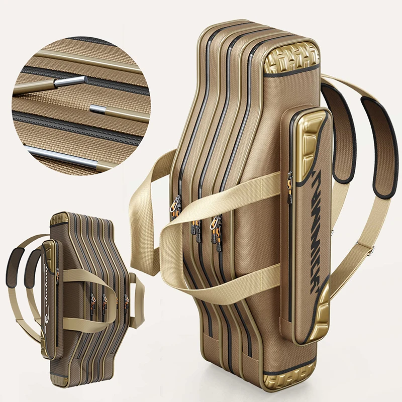 

2/3/4 Layer Fishing Bag Large Capacity Outdoor Hunting Camping Fishing Backpack for Men Women Multifunctional Rod Holders Pack