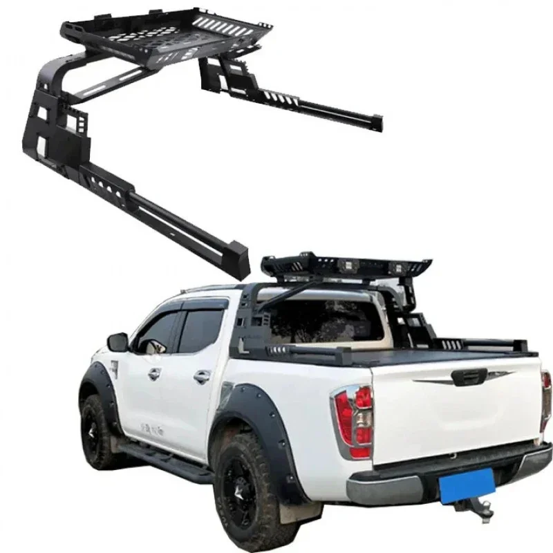 KQX Premium Car 4X4 Sports Roll Bar Heavy Duty Pickup Truck Exterior Accessories Fits Ranger Bt-50 Great Wall Durable