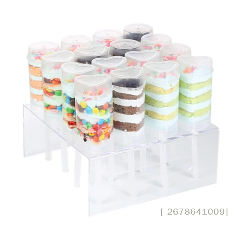 Clear Acrylic Push Pop Holder Stand, Cake Pop & Lollipop Organizer Party Dessert Table Rack for Baking Display〔YY33〕 view 2