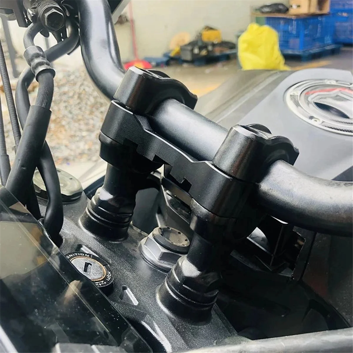 Adaptor peninggi setang sepeda motor naik, untuk Honda CB500X CB500F CB500 CB 500X 2019 2020 2021 2022