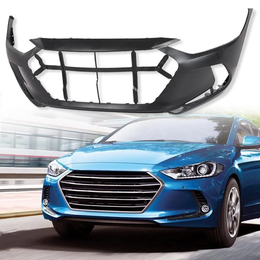 

Front Bumper Cover Replacement Fit For 2017 2018 Hyundai Elantra Sedan United States