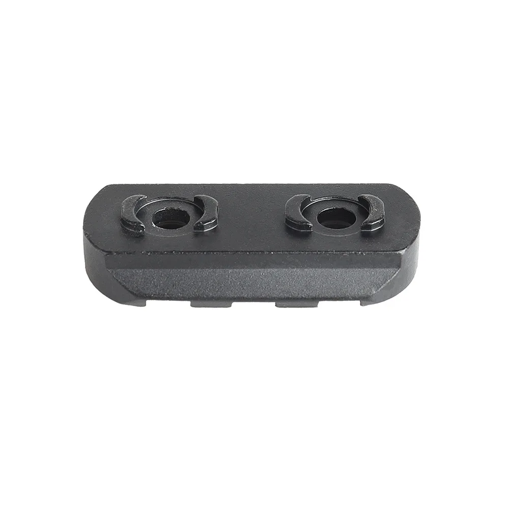 3-Slot MLOK Guide Rail 20mm Rail Adapter CNC Aluminum Alloy Rifle Scope Mount Base M-Lock Rail Plate