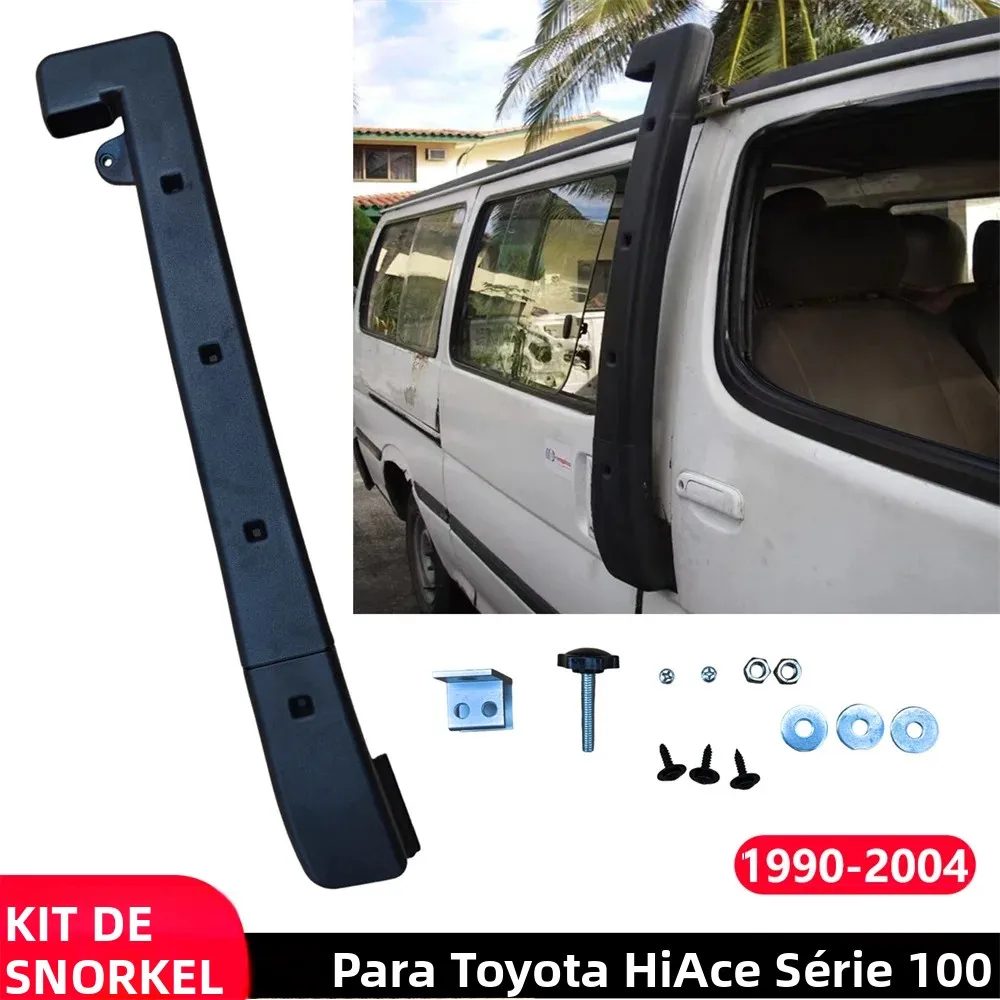 Kit de snorkel de admissão de ar 4x4 para toyota jinbei hiace ven 100 série 1989-2004 hiace snorkel acessórios para carro