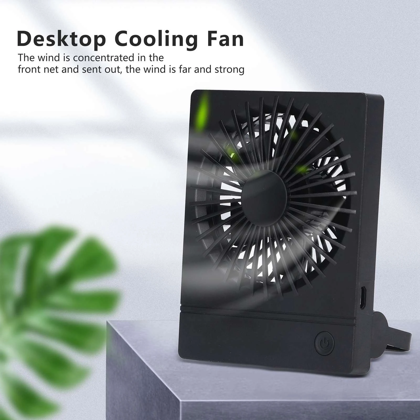 

Mini Fan Multifunctional 3 Gears Small USB Desk Fan for Home Office Student Dormitory