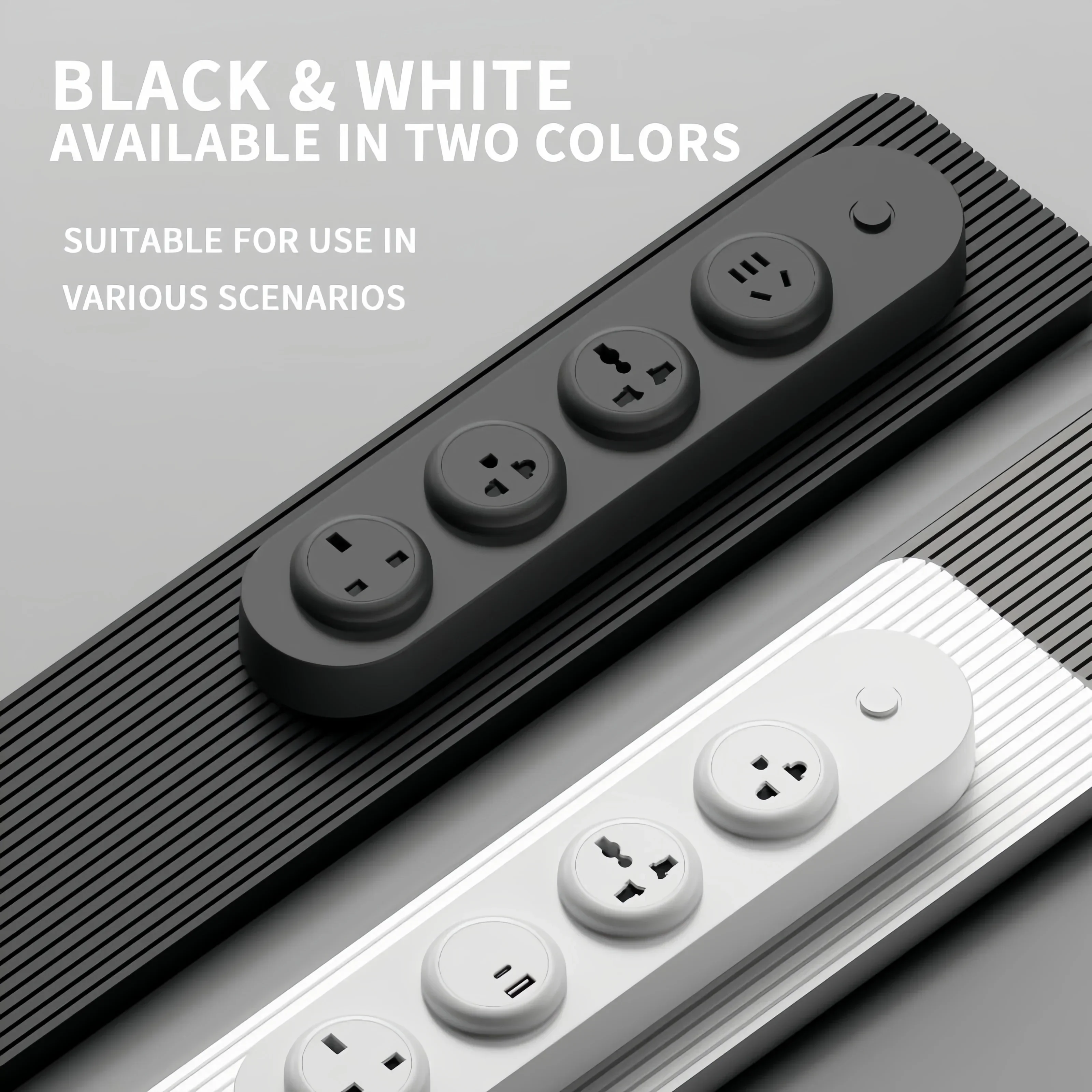 Wall Mounted Desktop Socket Kitchen Socket With Switch Power Outlets EU US UK Standard USB C Ports 4000W