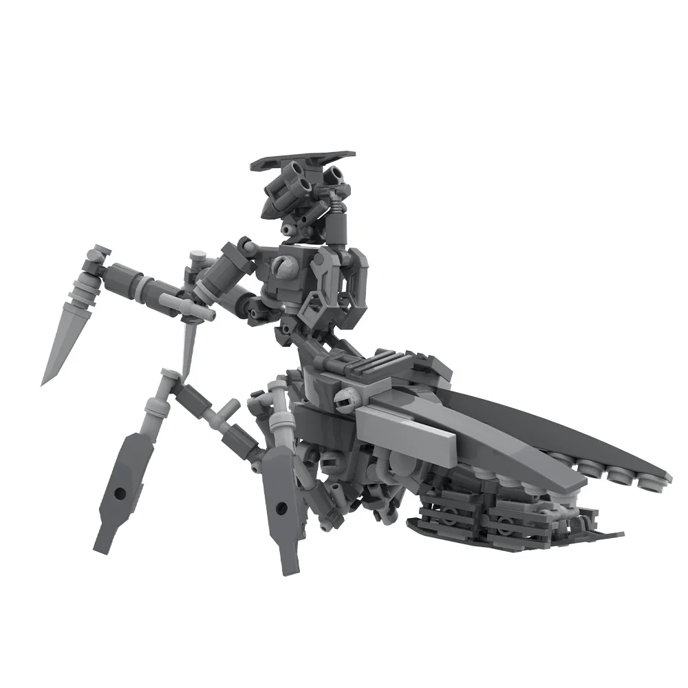 Gobricks MOC Série d'insectes mécaniques Blocs de construction Modèle Centipède Mecha Briques Insectes volants Jouet assemblé Cadeau pour enfants