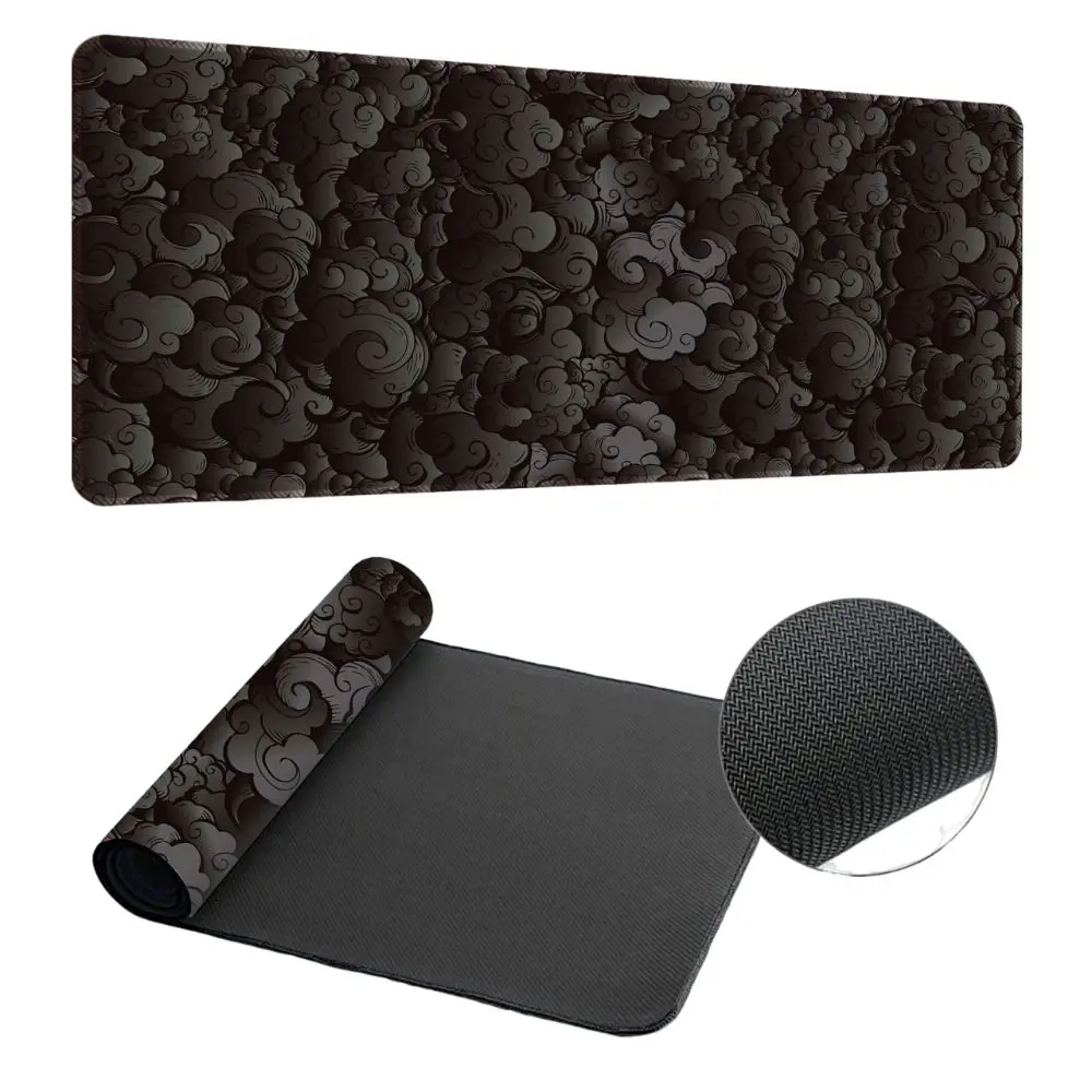 

900*400MM Japanese Cloud Mouse Pad Creative 4mm Thickened Gaming Mouse Pad Extended Desk Protector Non-Slip Desk Mat