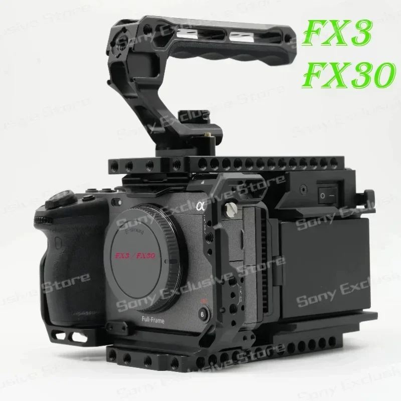 Modul ekspansi Cage sineback untuk Sony FX3/Fx30