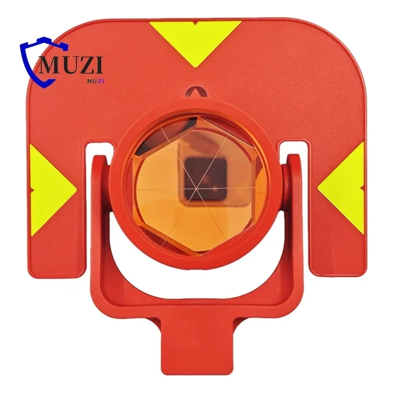 Hoge Kwaliteit GPR111 Rood Enkel Prisma Voor Zwitserse Type Total Stations Prisma Landmeetinstrument Offset 0mm Constant Met Zachte Tas