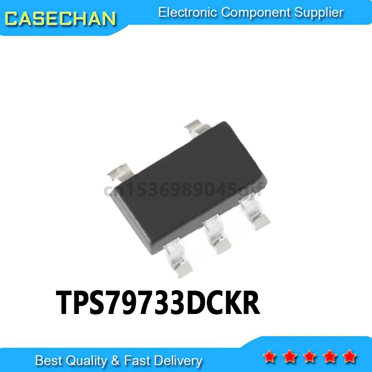 5PCS TPS79733DCKR TPS79733 TPS79733DCK ATF  SOT-353 Linear Voltage Regulator IC