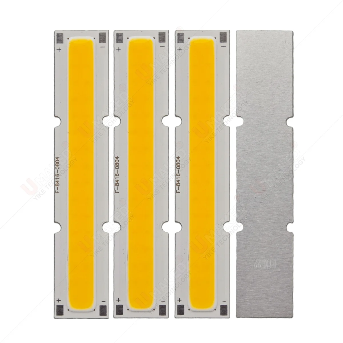 5pcs 84x16mm led desk reading lamp source 8W 24V LED Hard Light COB Flip Chip Aluminum Substrate read lamp Warm white White