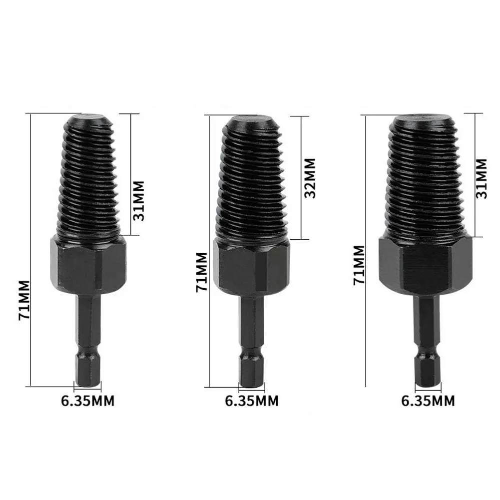 Hex Shank Extractor Gebroken Schroef Extractor Voor 1-inch Waterleiding Gebroken Schroef Extractor Tool Wrench Handig Gebruik